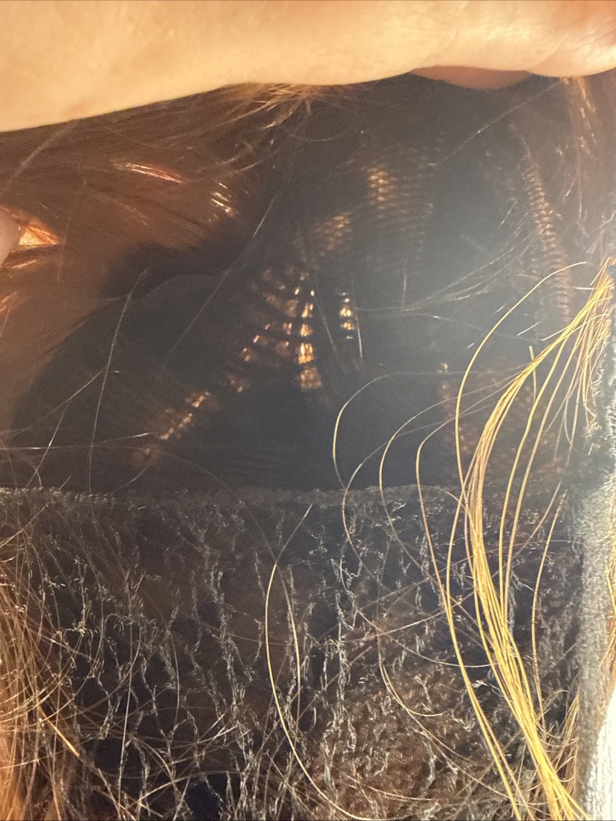 New Synthetic 10″ Brown Wig with Wig Cap & Nylon Hair Net Free Shipping
