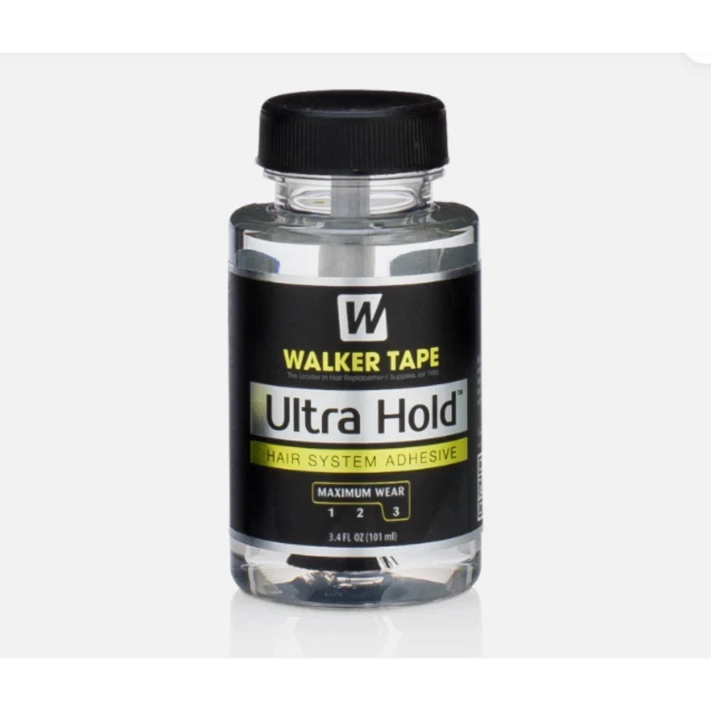 Walker Ultra Hold Adhesive 3.4oz Lace Wig Toupee Glue Waterproof Clear Dry