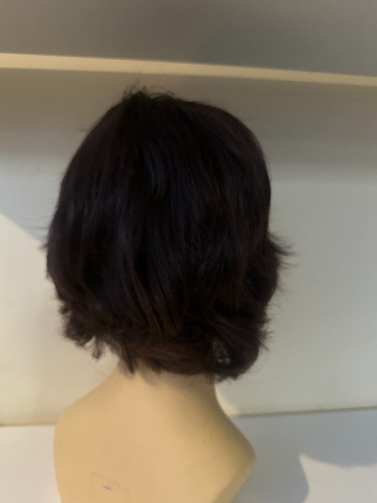 Boy Cut Wig Women’s Brown Synthetic Free Part Washable Fashion Tape-In SZ N226