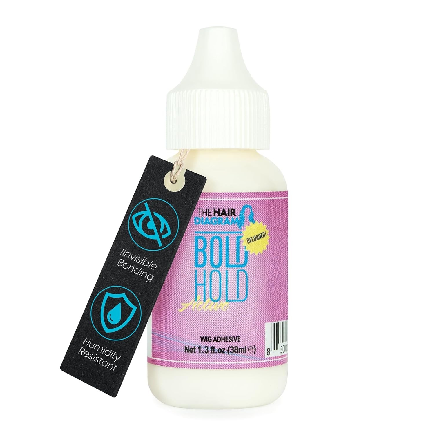 The Hair Diagram Strong Hold Wig Glue – Non-Toxic, Invisible Bond – 1.3oz