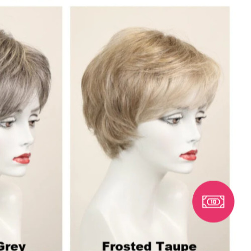 Godiva’s Secret Wig “Kim” Frosted Taupe LARGE CAP