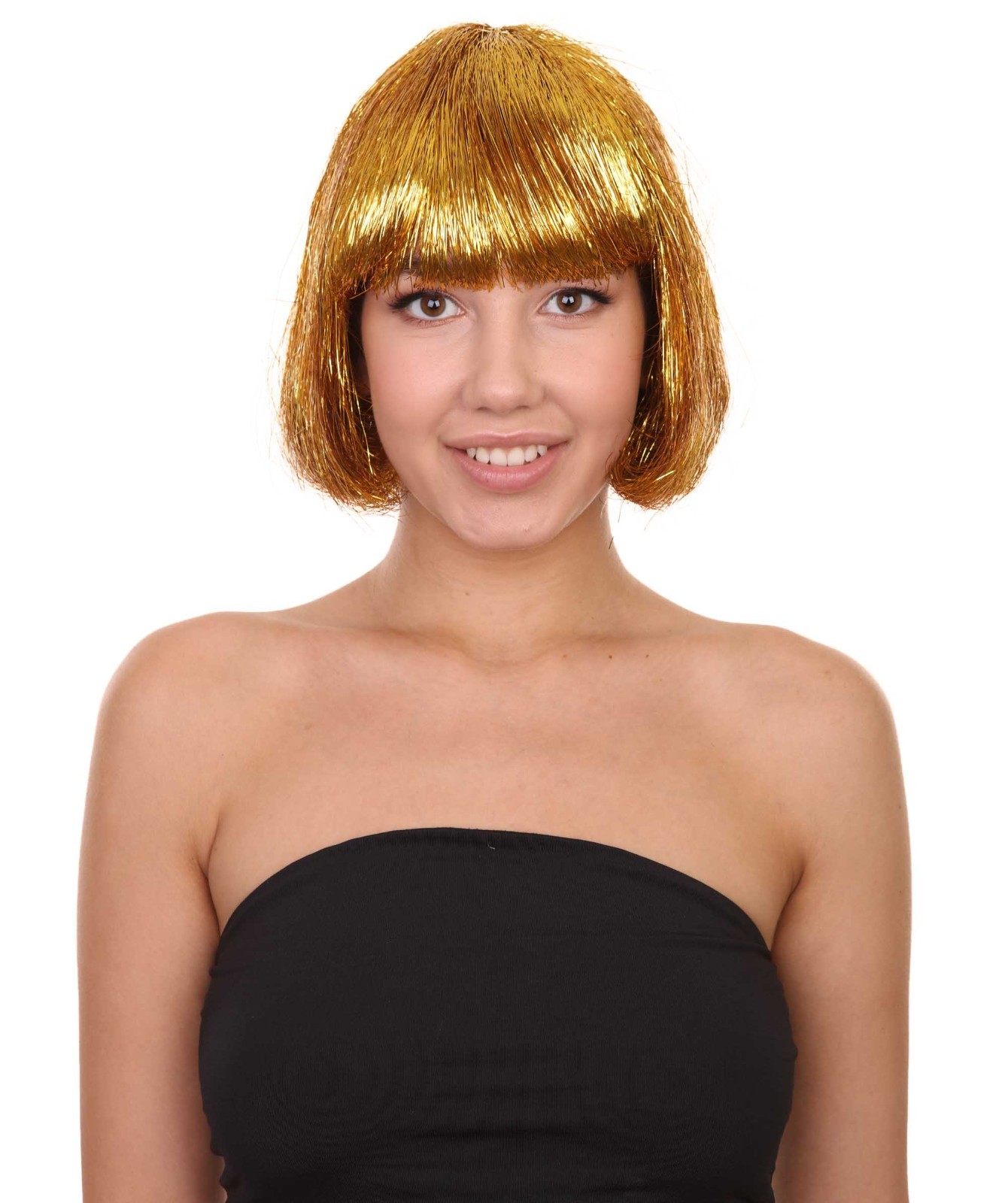 Adult Women Tinsel Bob Wig Collection