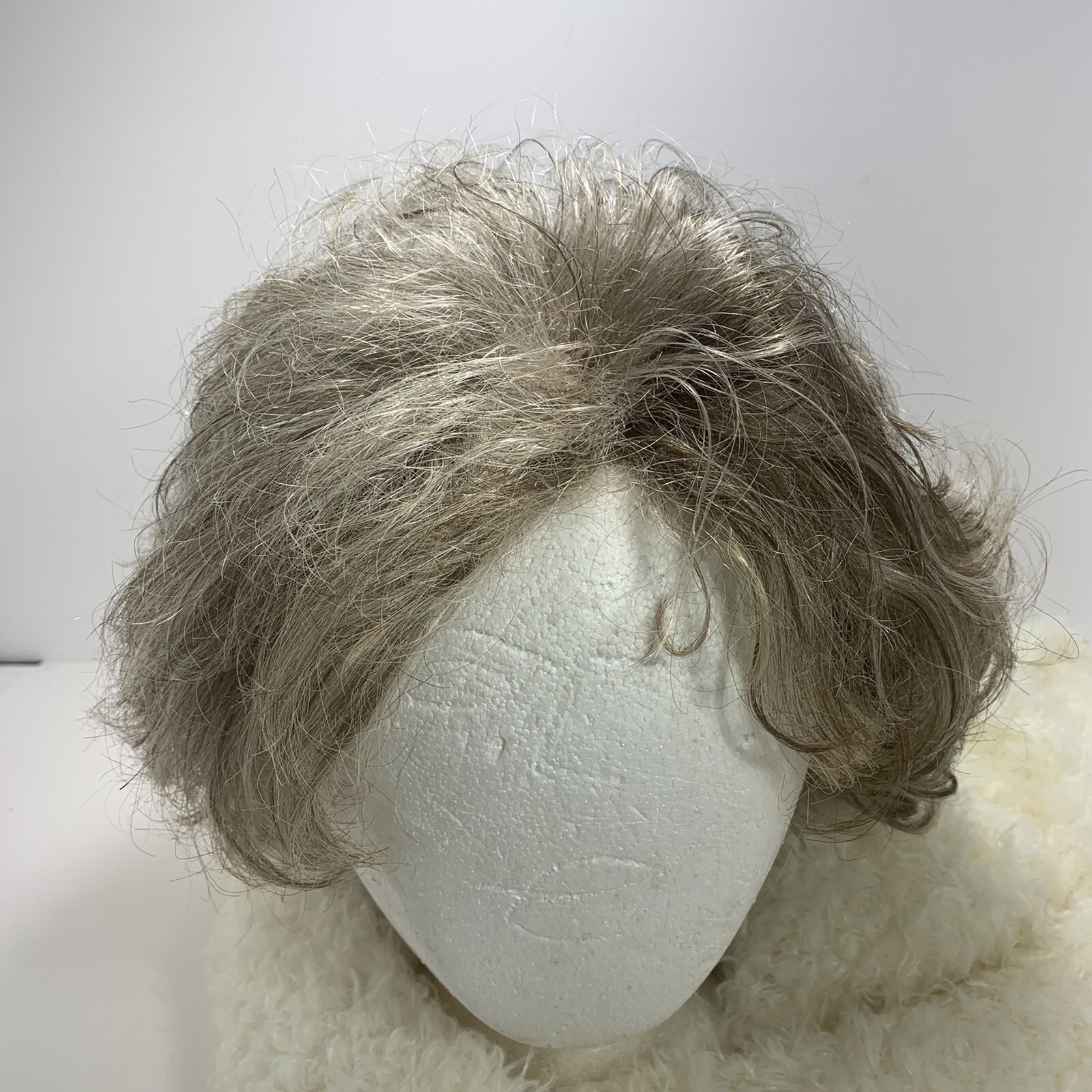 TWC Perfect Image Wig Layered Full Body Bob Blonde Highlighted Whispy