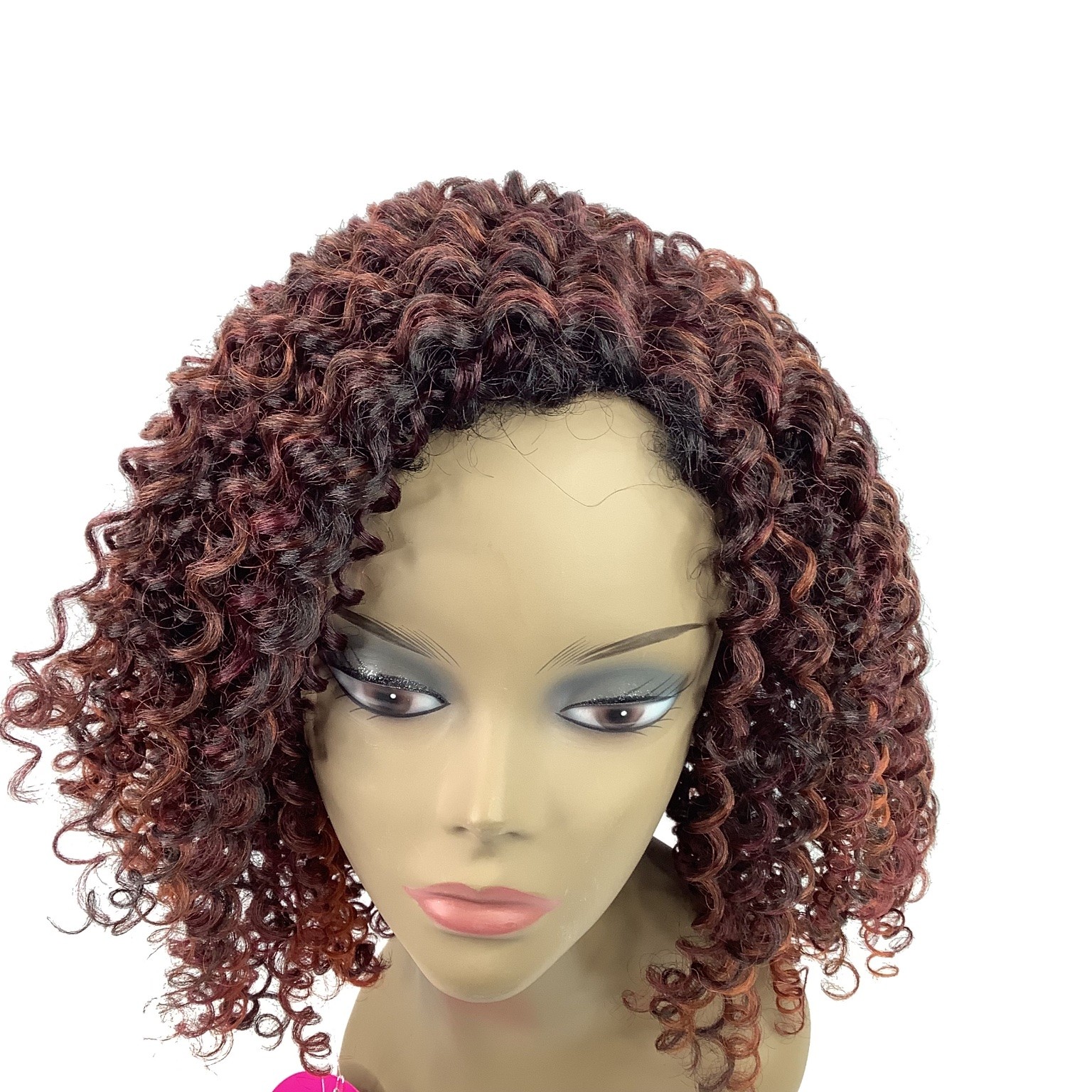 Outre wigpop KADIE Synthetic Full Wig Dragon Fruit Curly Heat Resistant