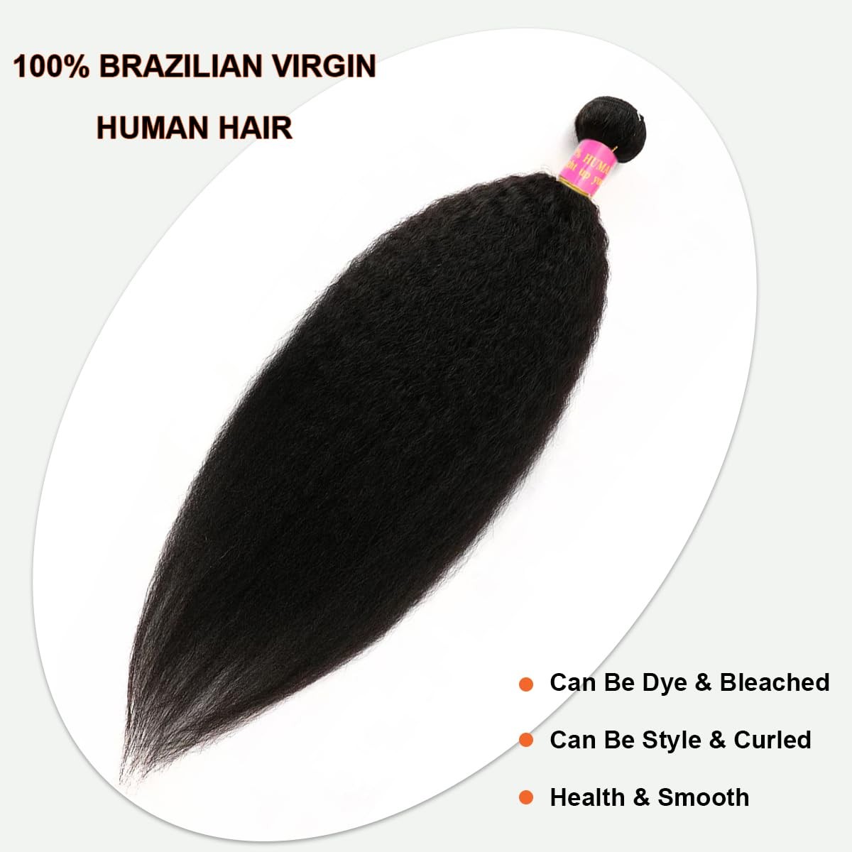 Kinky Straight Bundles Human Hair 24 Inch Kinkystraight Yaki Straight Bundles 12