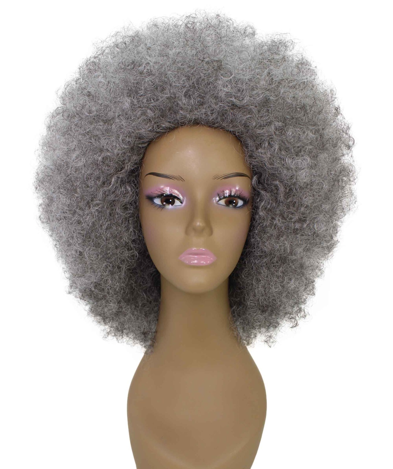 LUXLUXE Taylor Curly Afro 14″ Full Wig Full Cap Wig Heat Resistant Fiber BF-0004