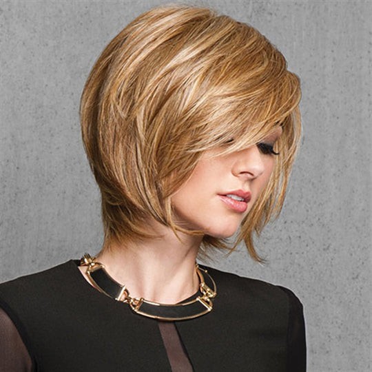 HAIRDO SLEEK & CHIC WOMENS HAIR WIG GLAZED MOCHA MED BROWN GOLD R11S $139🔥MSRP