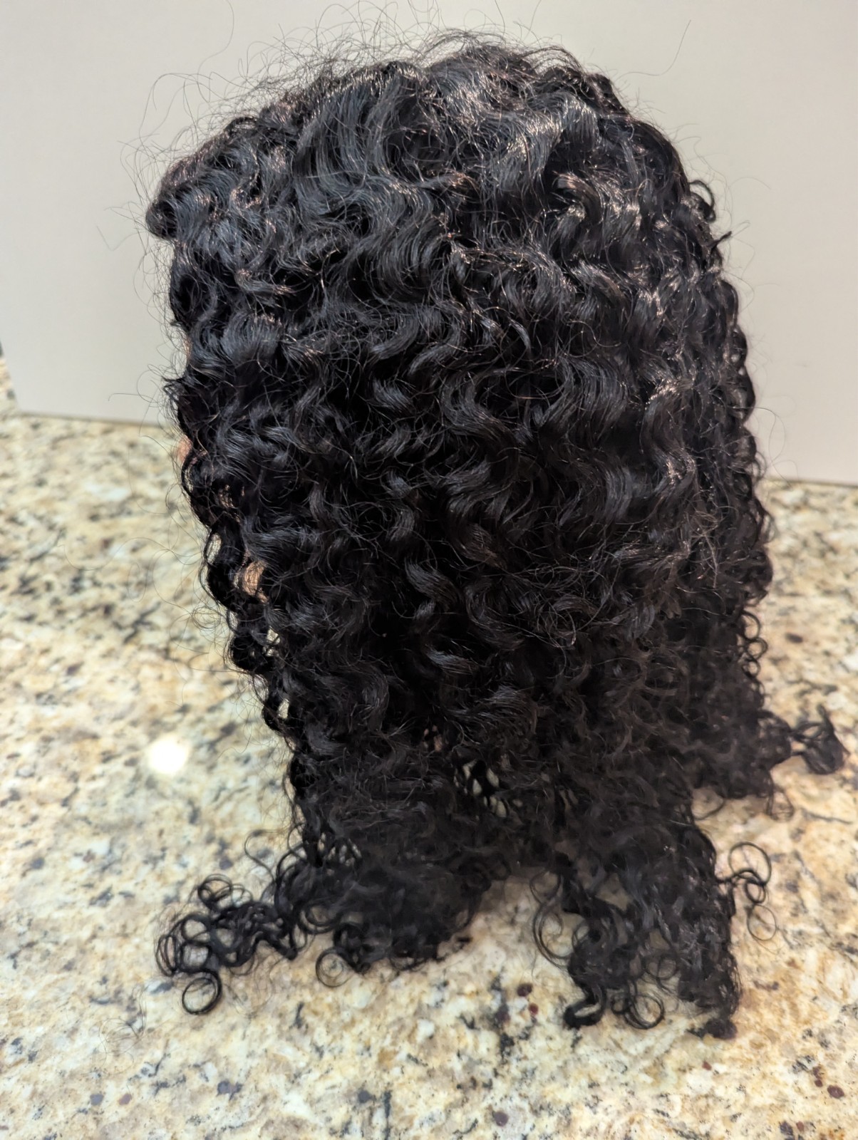 Luvme Women’s Wig 12″ Kinky Curly Hair Natural Black