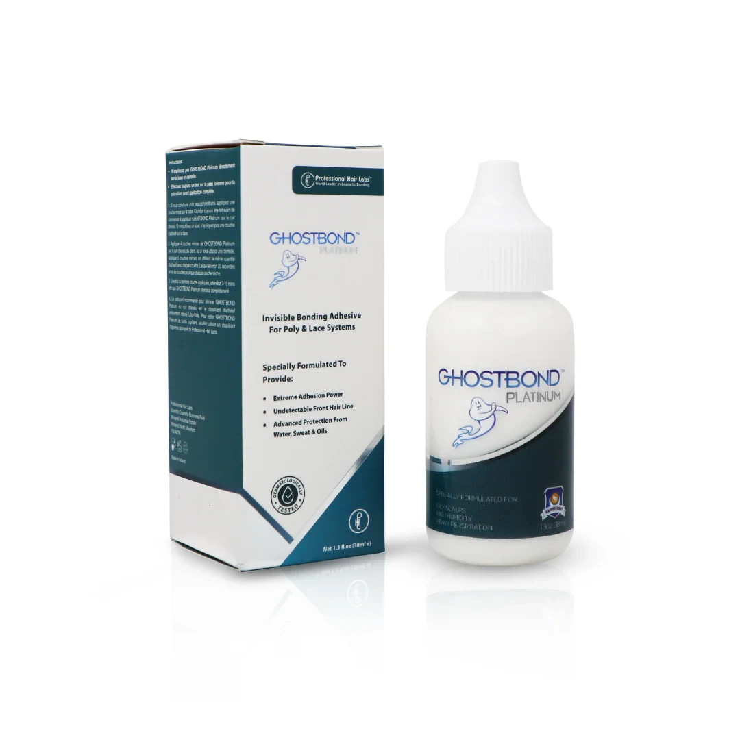Ghostbond Platinum Lace Wig Hair Glue Creme Based White To Clear 1.30oz