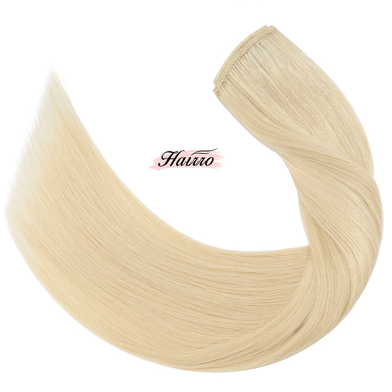 Super Soft Clip In Extensions 100% Real Remy Human Hair 8 Pieces 18Clips WEFTS