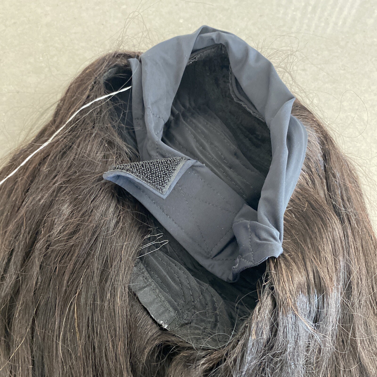 18” 100% High Quality Human Hair Headband Wig Straight | New READ DESC