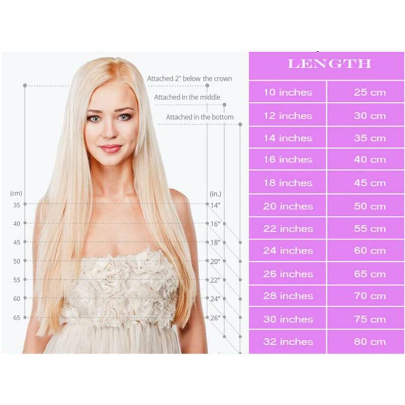 Real Thick Long Wavy Clip in Hair Extensions Full Head Blonde Straight For Human
