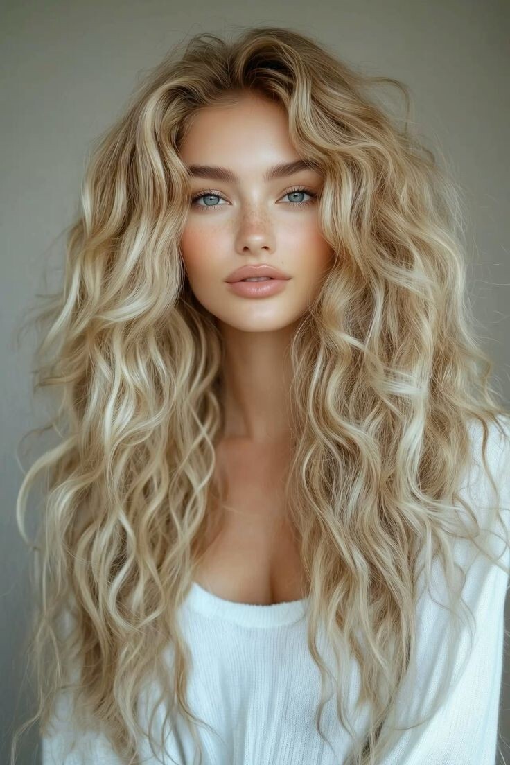Balayage Ash Beige Blonde Highlight Water Wave 100% Human Hair Lace Front Wigs