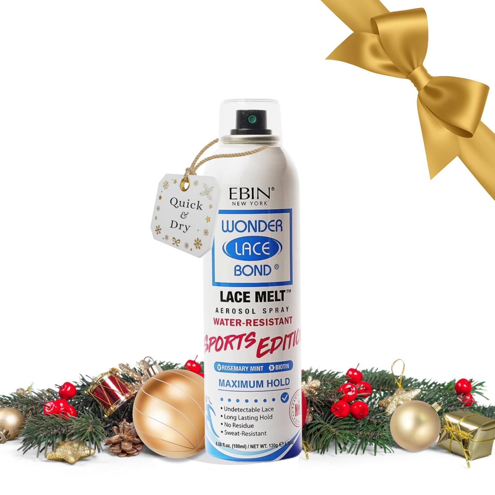 EBIN NEW YORK Wonder Lace Melt Spray Rosemary Mint Biotin 180ml