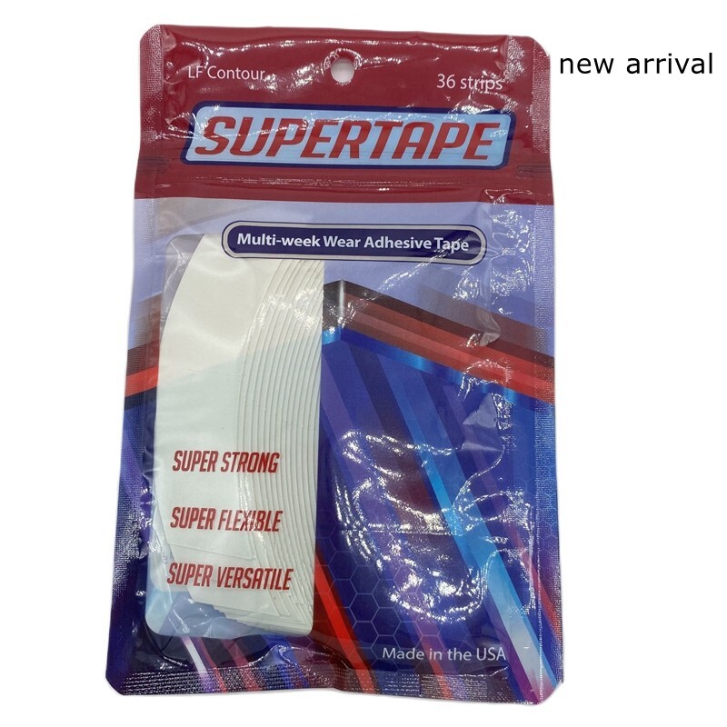 SUPERTAPE DOUBLE SIDED LACE FRONT SUPER TAPE ULTRA HOLD LACE WIG 36 PCS 2 weeks