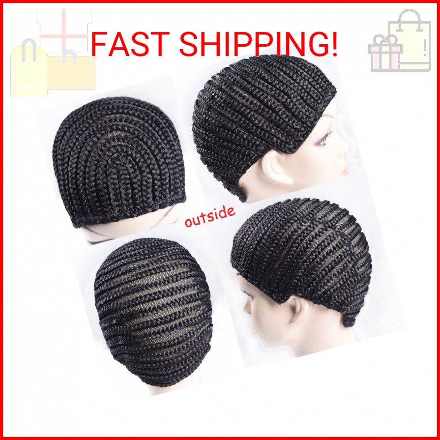 Refined Braided Wig Caps Crotchet Cornrows Cap For Easier Sew In Caps for Making