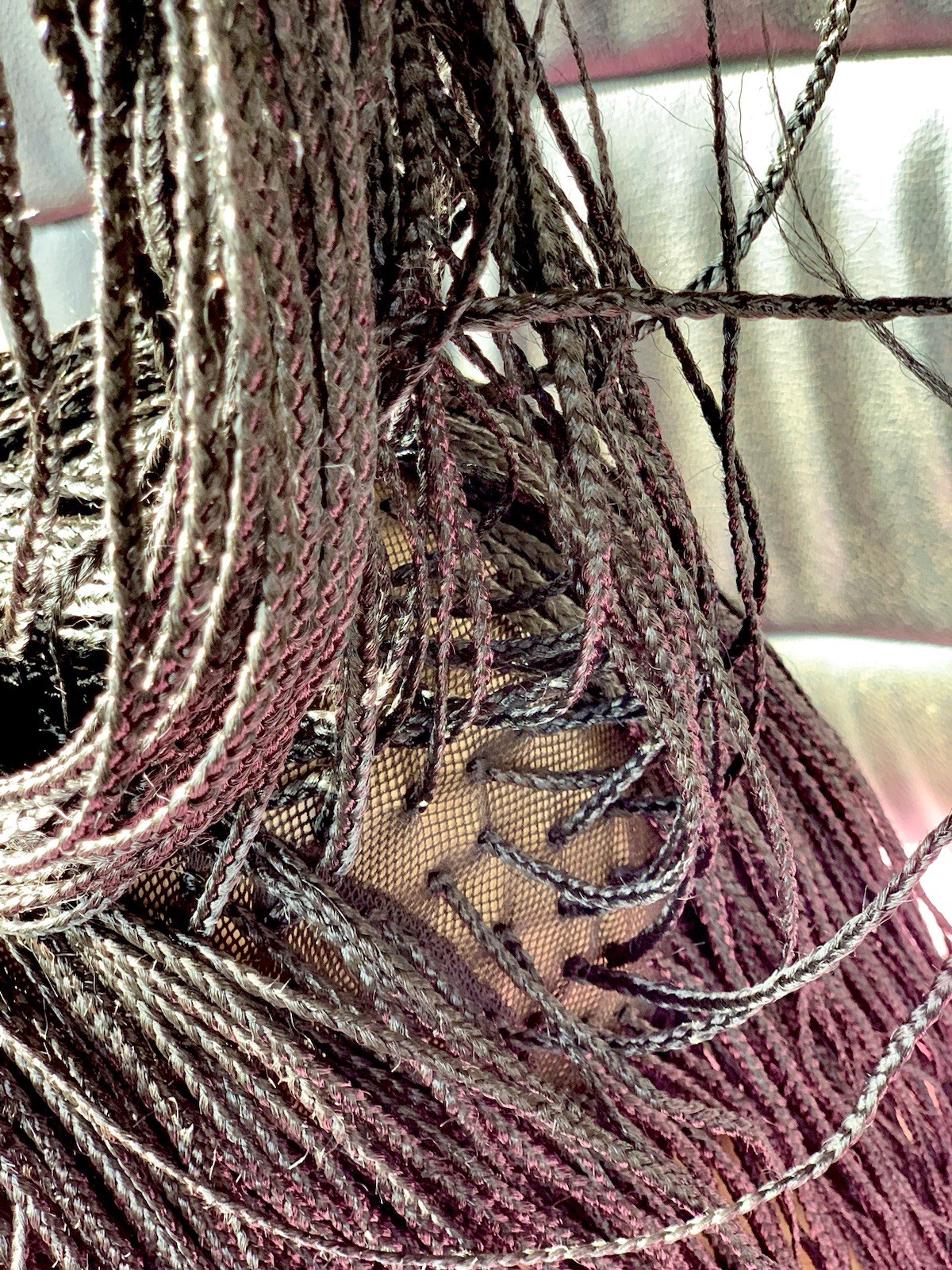 Ready to ship braided wigs for black womens, free parting, short hair wigs gifts