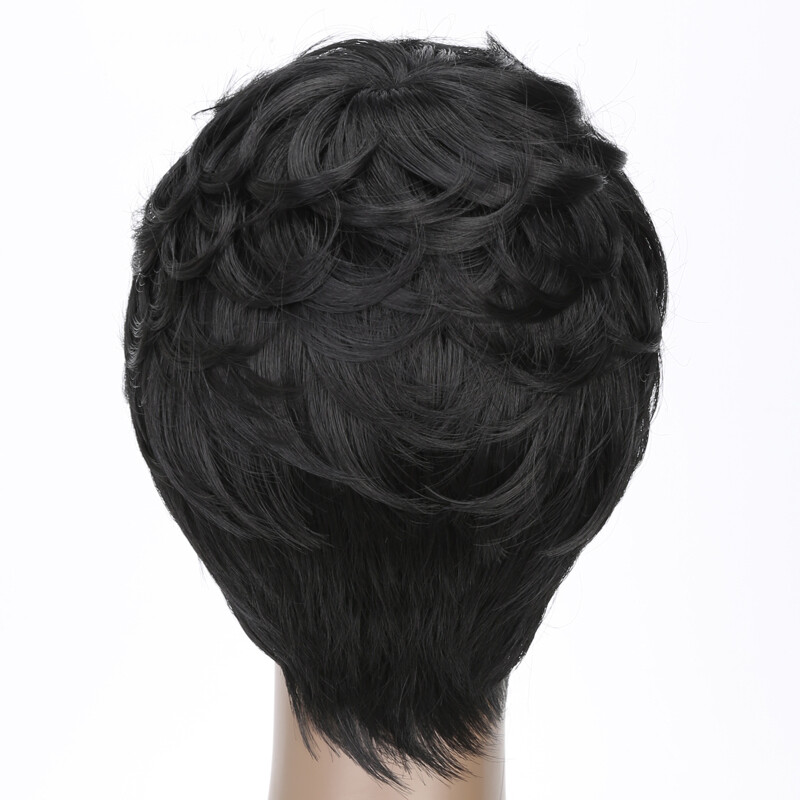 Natural Finger Wave Lace Front Human Hair Wigs for Women Daily Party L Part Lace
