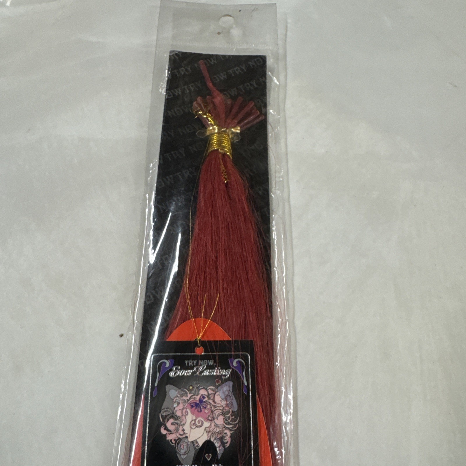 Ever Lasting Pre-bonded Keratin 100%Human Hair Extensions 20Strands # 3 Red
