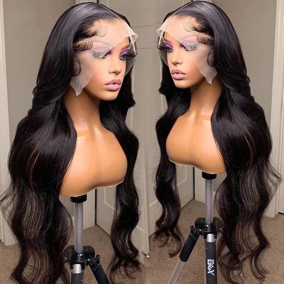 20 inch full lace Brazilian Human Hair Wig Pre Plucked body wave small cap 21.5″