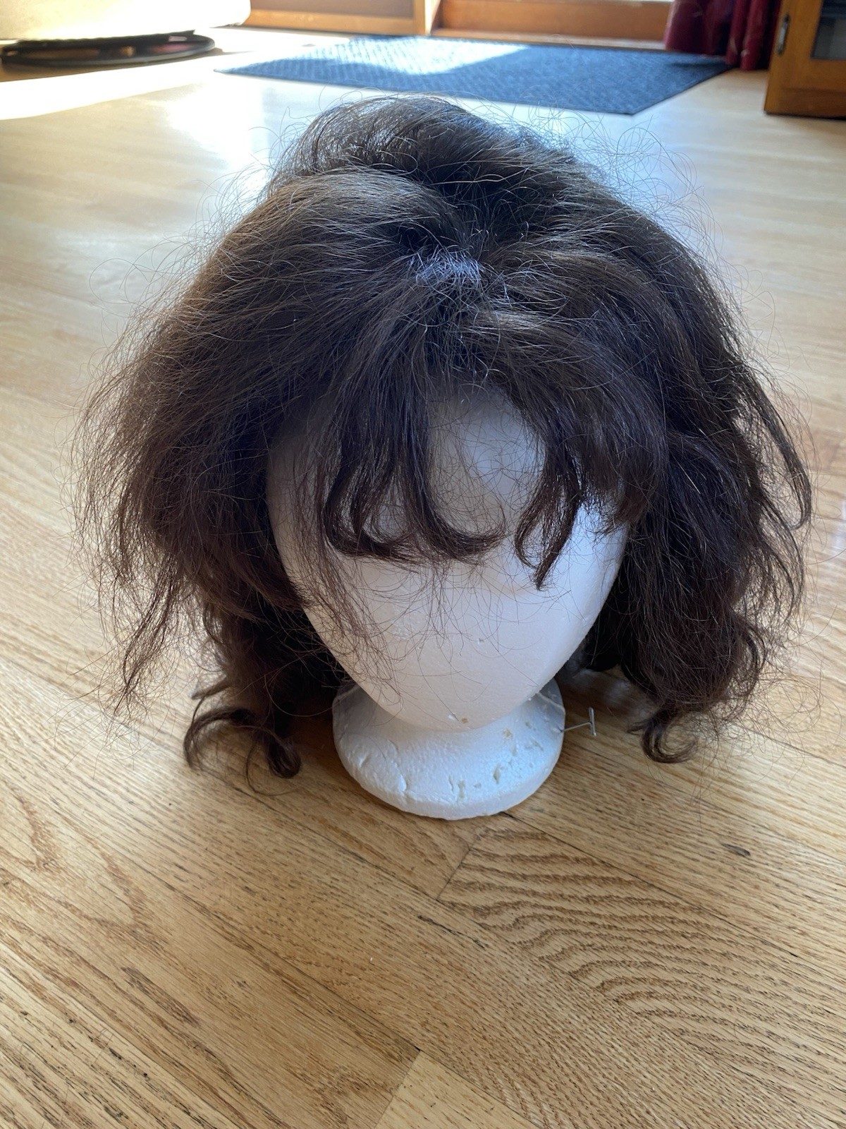 Vintage Italian Human Hair Wig