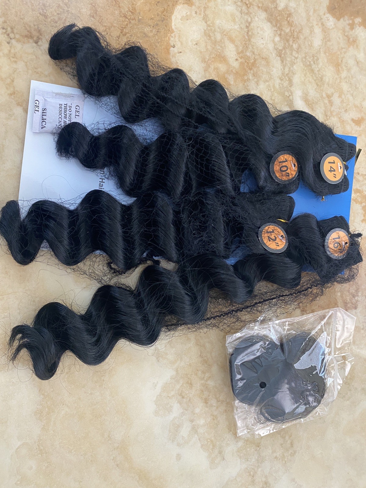 HAIRTREND SYNTETHIC HAIR ALL IN ONE DEEP WAVE 10 12 14 16 12 INCH CLOSURE COLOR2