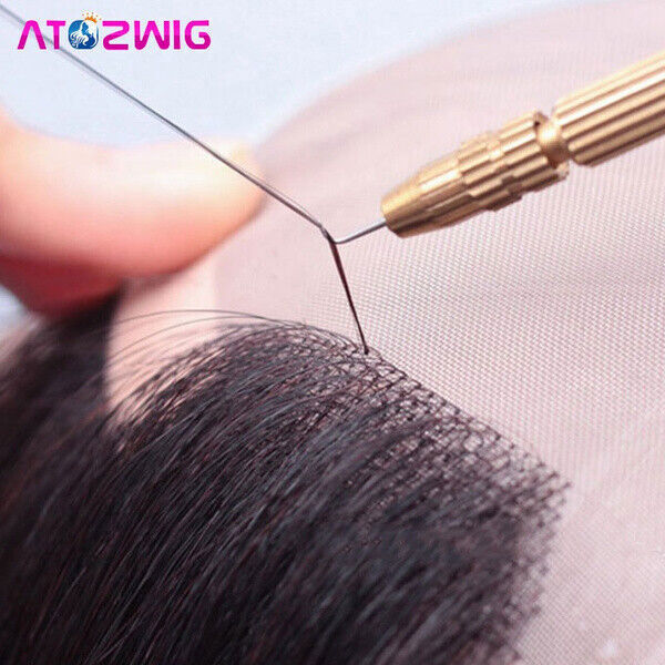 Women PU Base Silk Closure Human Hair Topper Toupee Straight Natural Remy Hair