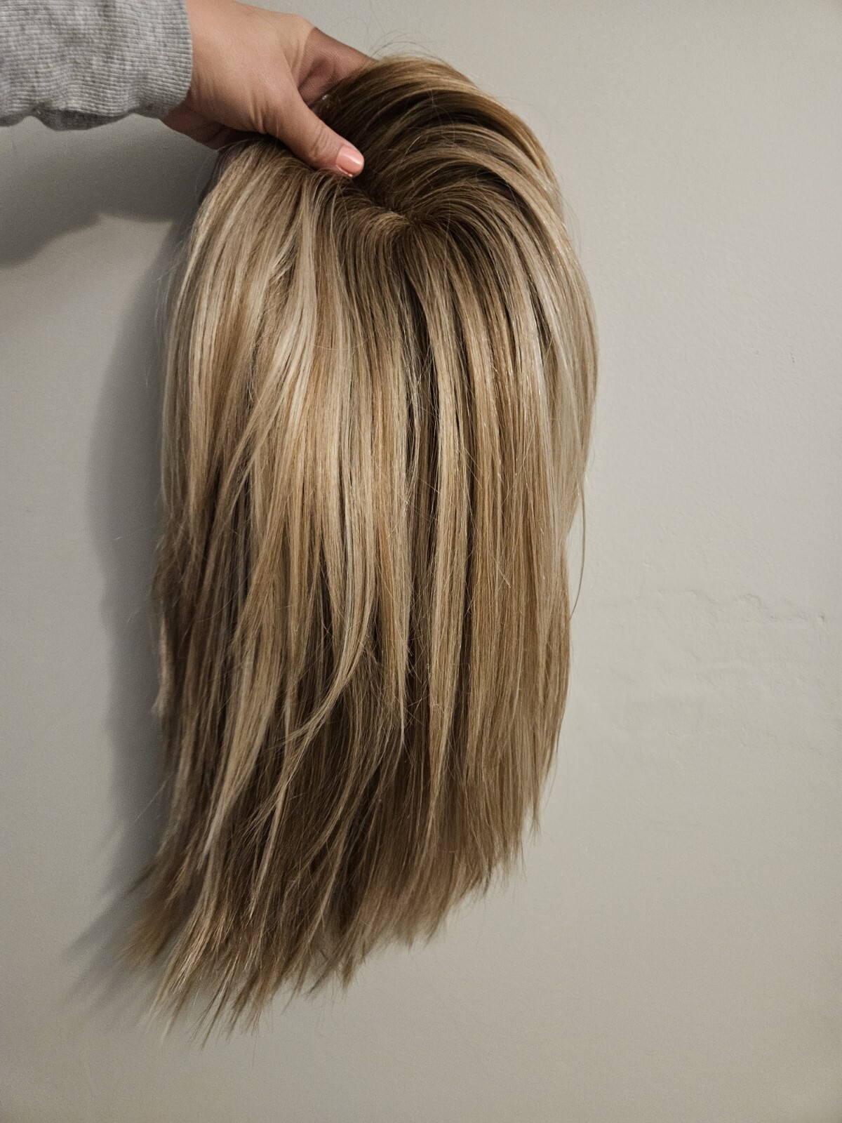 Women’s FULL LACE FRONT MIXED Blonde LAYERED STRAIGHT HAIR WIG New