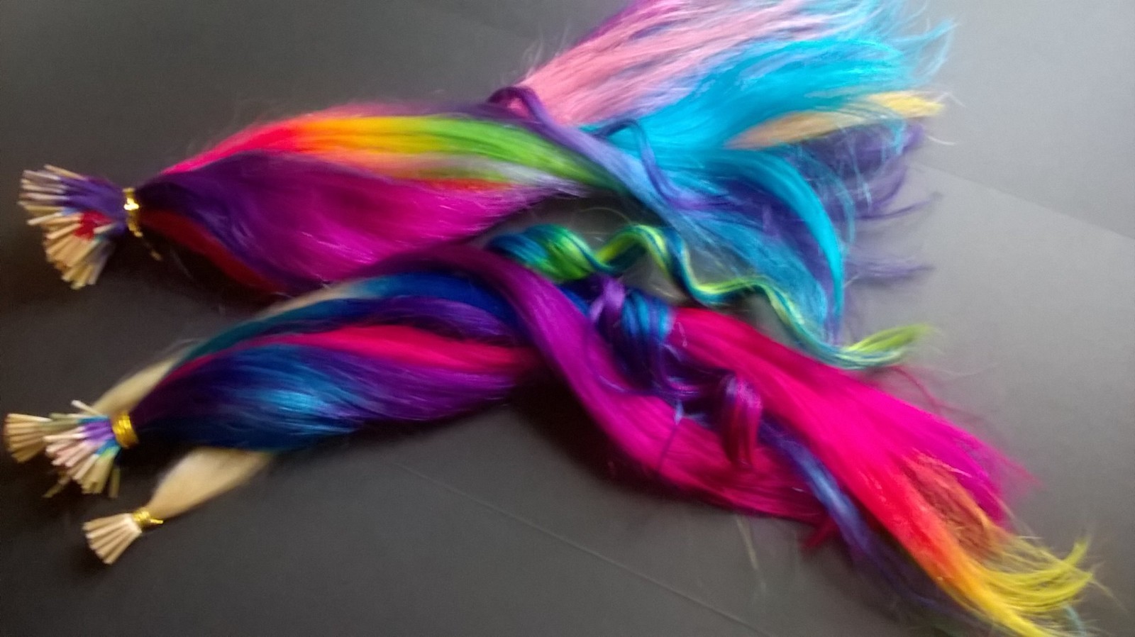 1 Grizzly Feather Extensions XL Hair extensions 8″-12″ YOU CHOOSE from 16 Colors