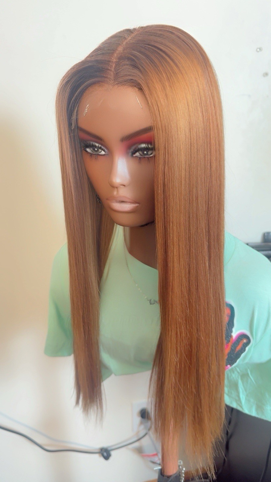 Michelle Unit_5X5 HD Lace Frontal Wig Length 20in