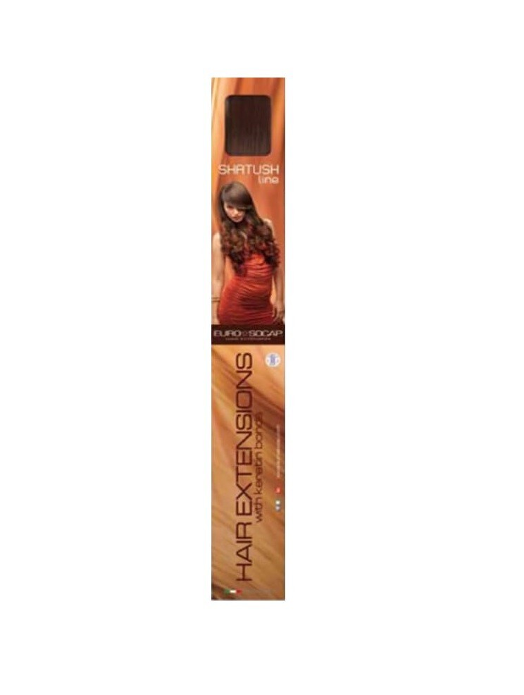 Euro So.Cap Shatush Effect Hair Extension w/ Keratin Bond18″ & 22″(CHOOSE COLOR)
