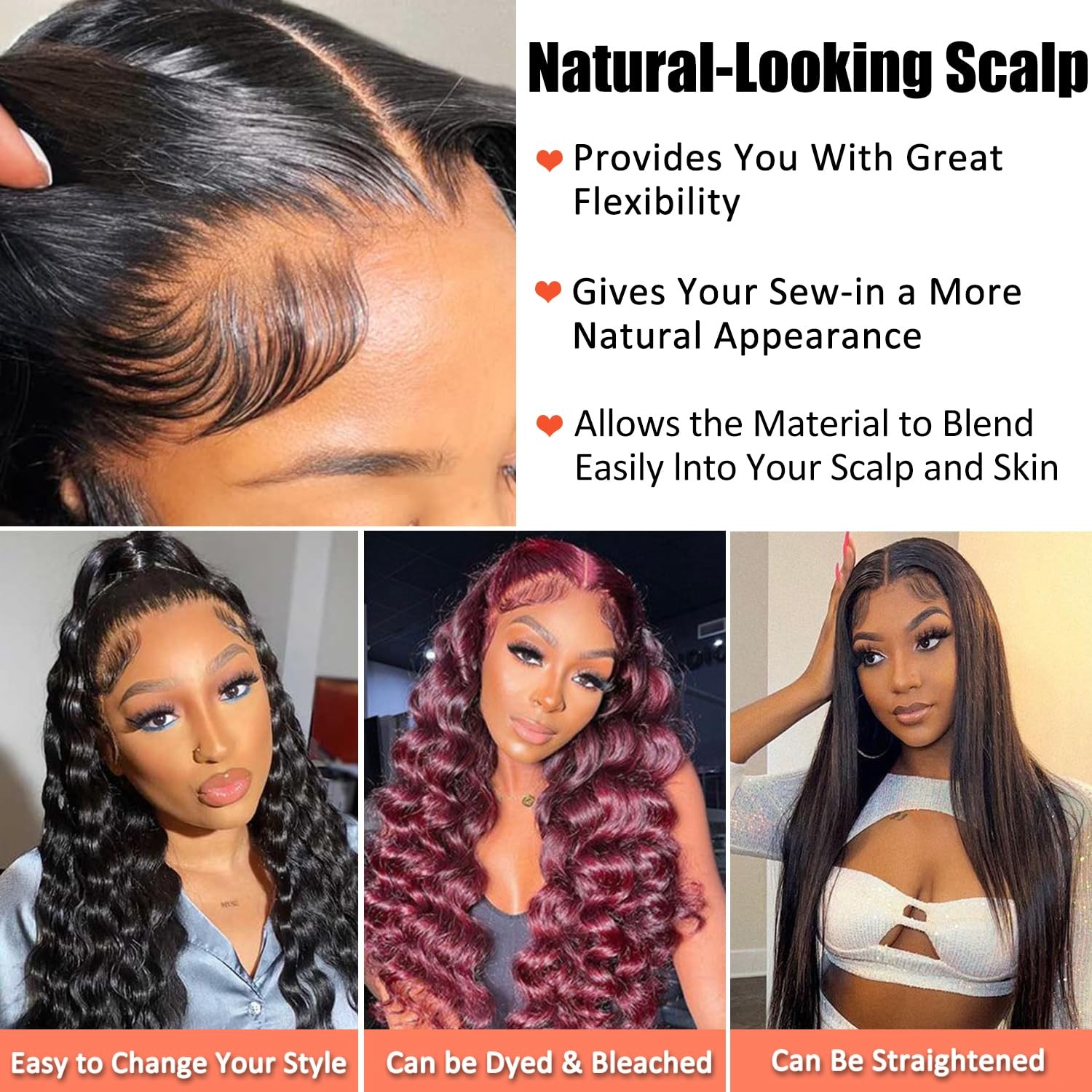 Aakjj Deep Wave Lace Front Wigs Human Hair 200 Density 13X4 Hd Lace Frontal Wig