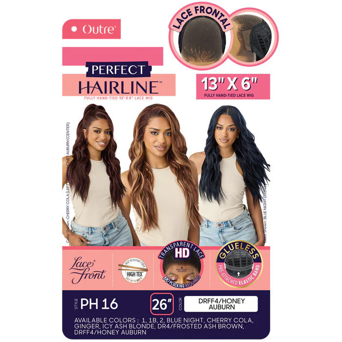 Outre Perfect Hairline Glueless HD 13×6 Lace Frontal Wig – PH 16