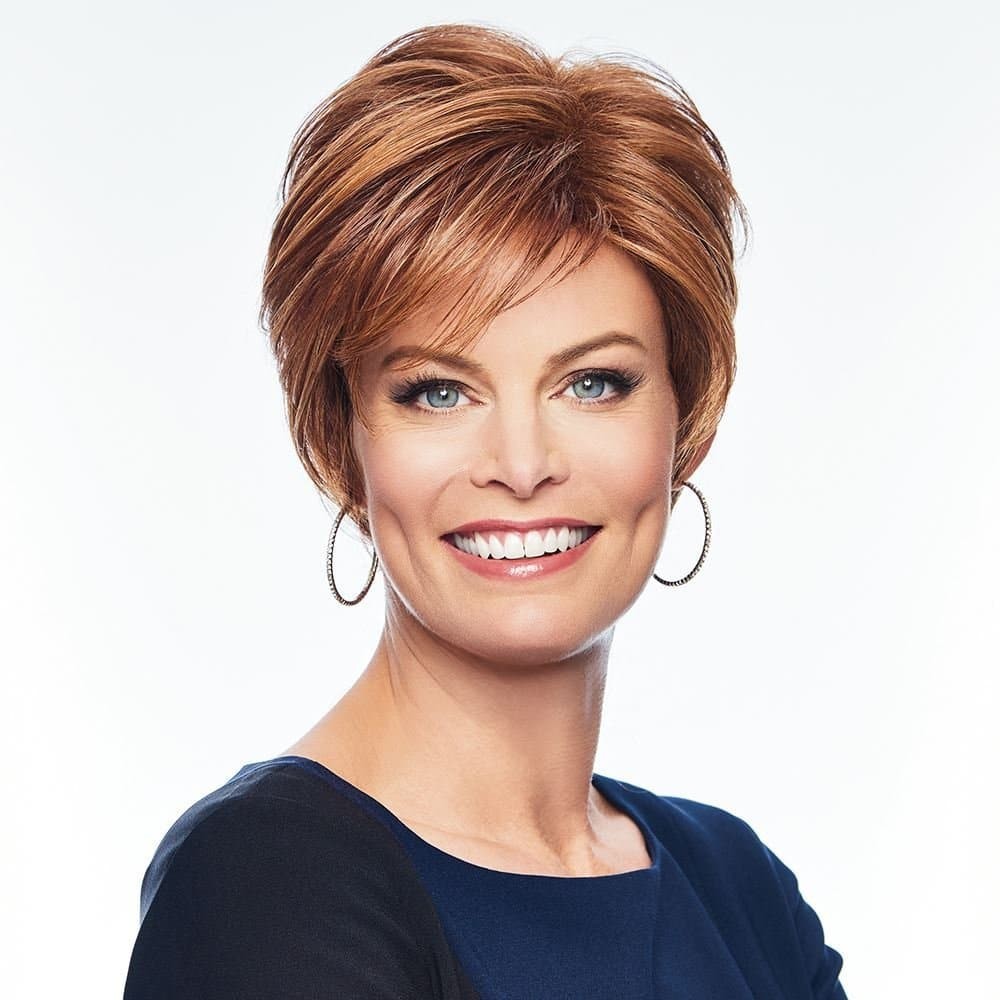 Gold Blonde Hairdo Instant Short Cut Wig Blonde – Short Straight