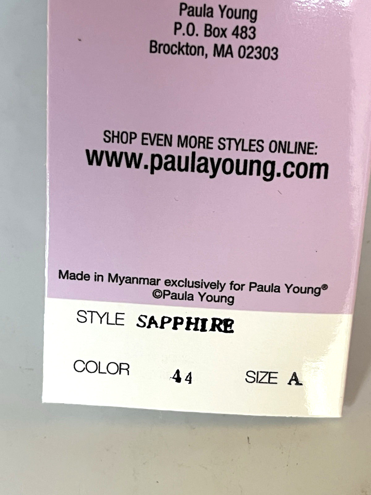 Paula Young Wig A1074 SAPPHIRE Color #44 Salt & Pepper Curly NEW IN BOX