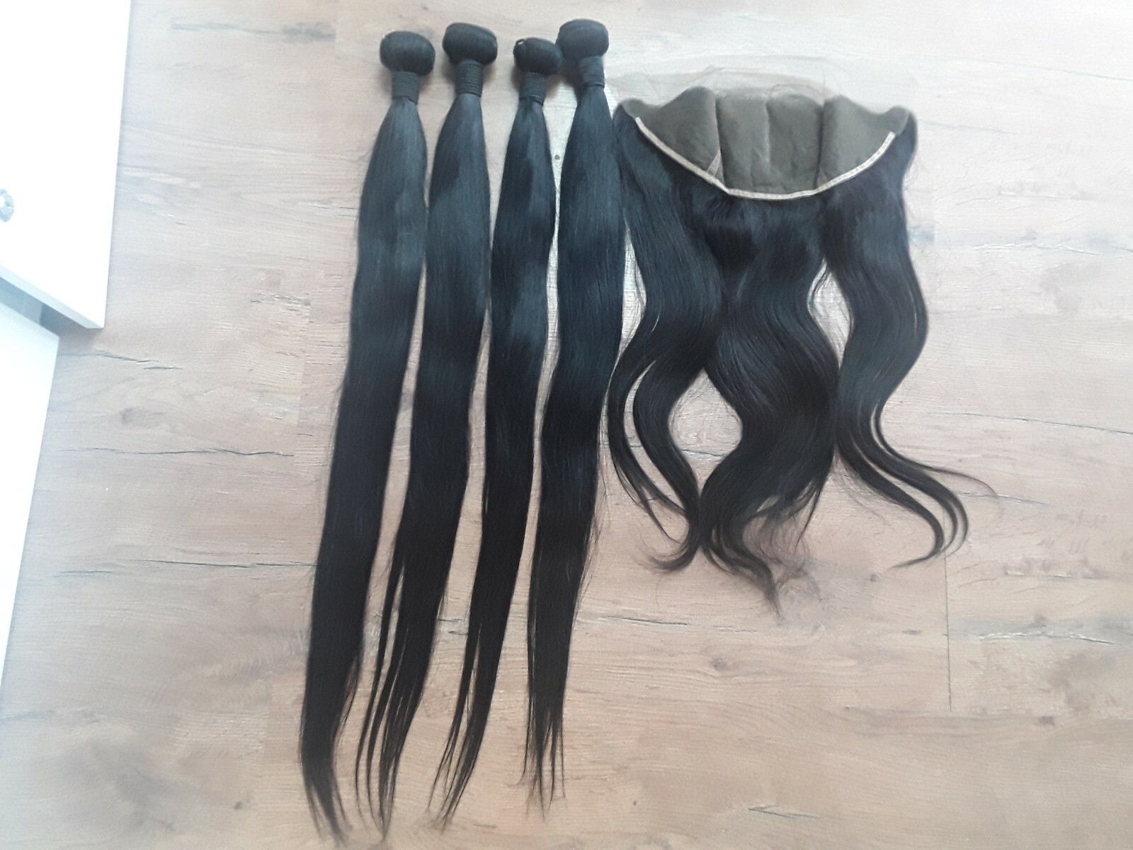 12A BRAZILIAN VIRGIN HAIR STRAIGHT 5BUNDLES 28+28+28+28&22INCH FRONTAL 13X4 490g