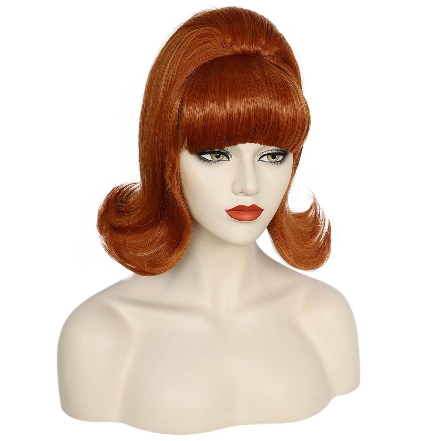 “Womens Flip Wig 60S 50S Retro Beehive Style Bouffant Vintage Look Wig Costume W