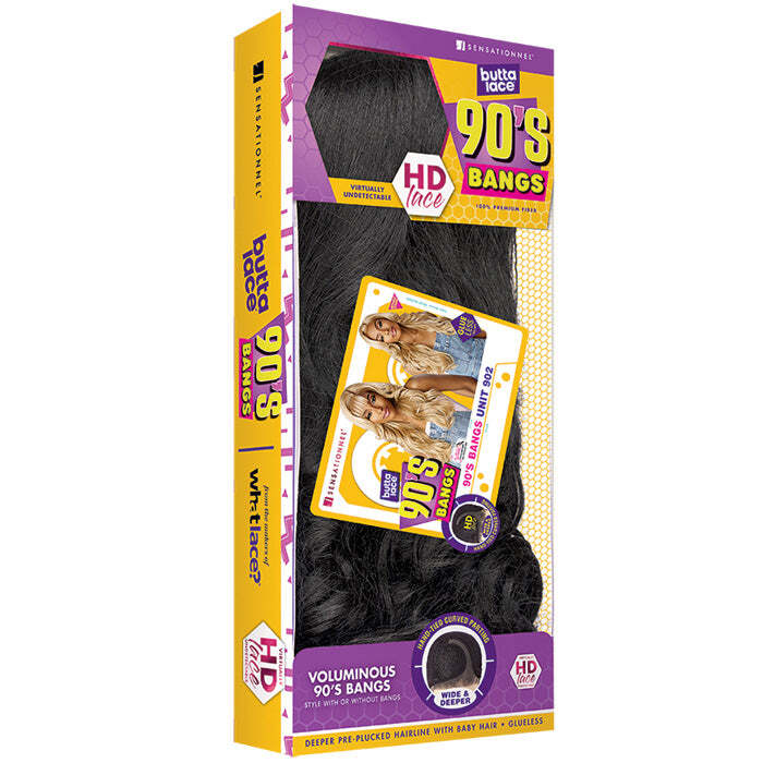 Sensationnel Butta Lace 90’s Bangs Glueless HD Lace Front Wig – UNIT 902