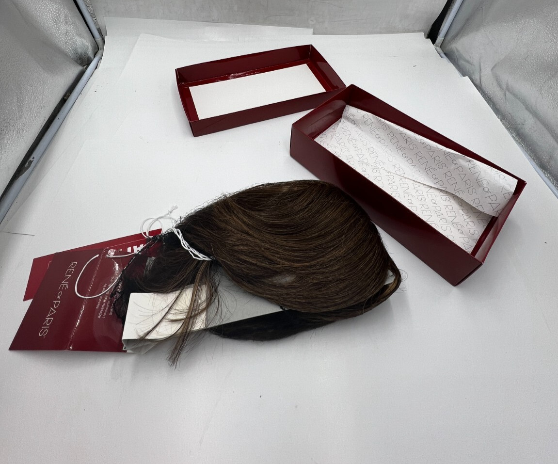 ‎Rene of Paris Wig Shannon Marble Brown Synthetic Layered Straight