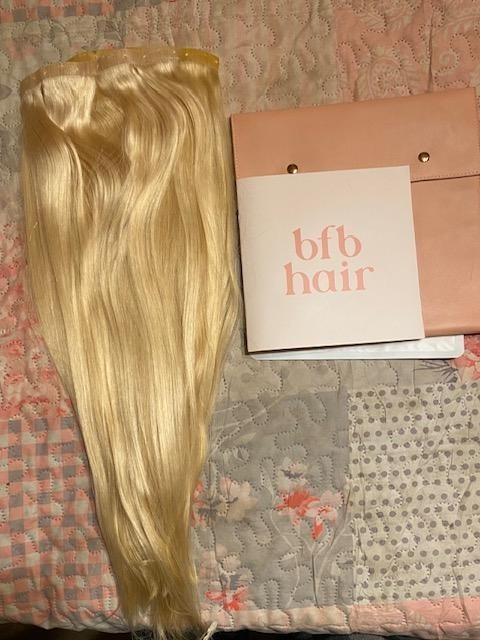 Barefoot Blonde 21 in Human Hair Platinum Status Hair Extentions