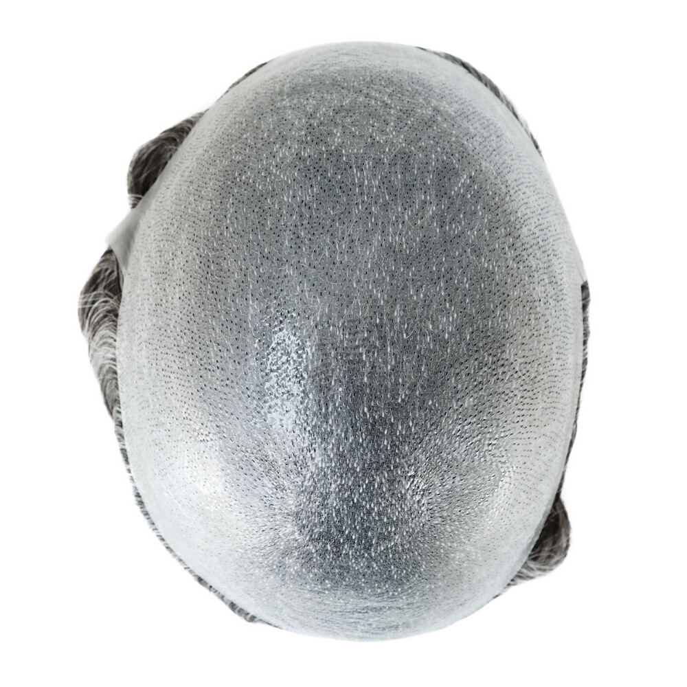 Toupee Mens Human Hair Thin Skin 0.05mm Hairpieces System Replecement Wig 8×10