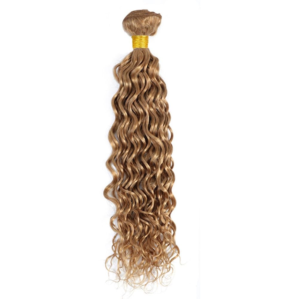 34 Inch Raivide Color 27 Bundle Honey Blonde Water Wave Human Hair Bundles