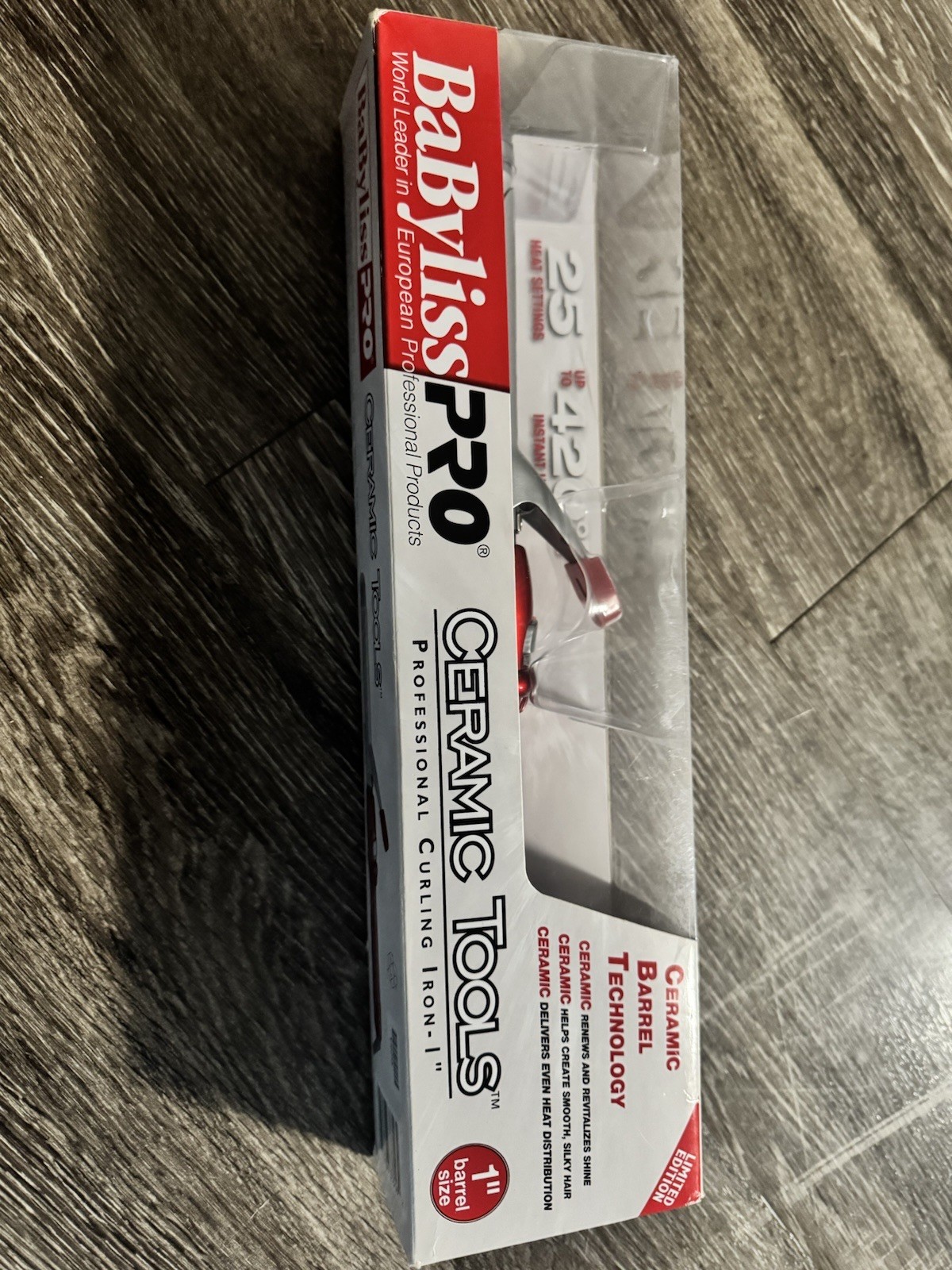 Babybliss Pro Ceramic Tools 1 Inch Curling Iron