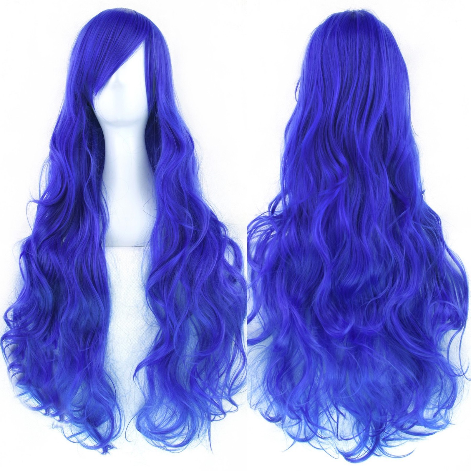 Fashion Cosplay Costume Long Full Hair Wavy Curly Wig Wigs 80cm(32in)Women Girls