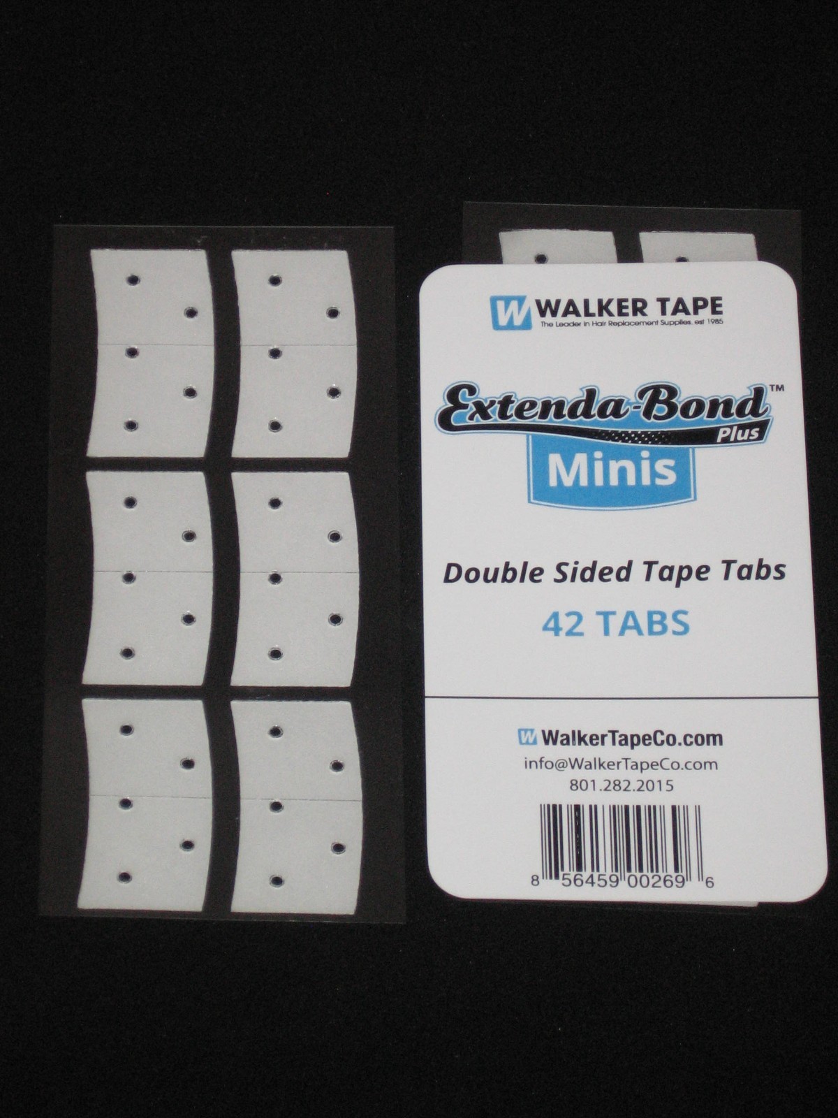 Walker Extenda Bond Minis Double Sided 3/4″x 1 1/2″Mini Strips 42 Tape Tabs New.