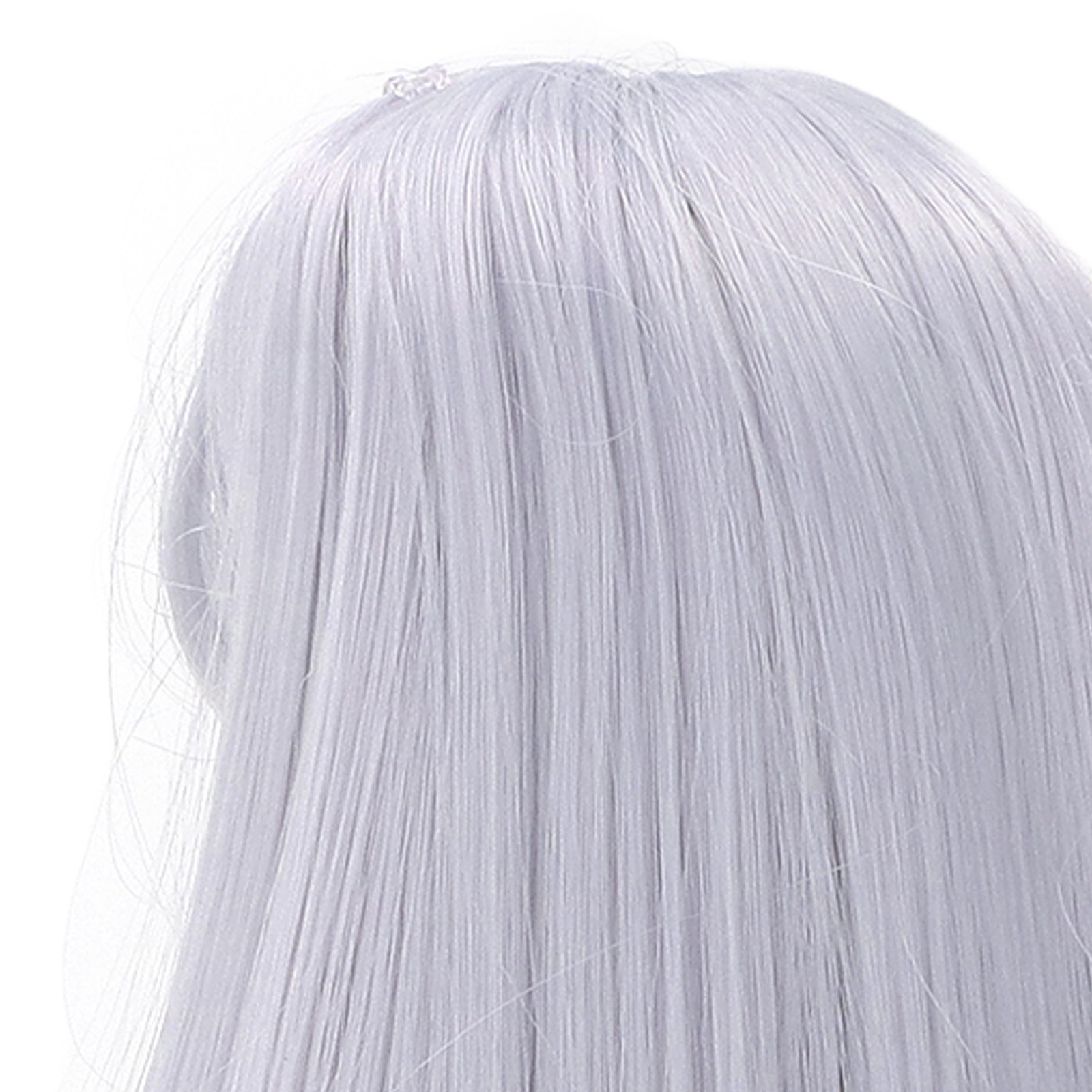 8in To 9in Doll Hair Wig High Temperature Fiber Mesh Long Curly Doll Hair