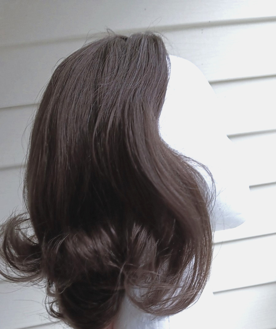 Vintage 100% Human Hair Fall from the 1970’s- #7 Brown *Special Purchase NWT