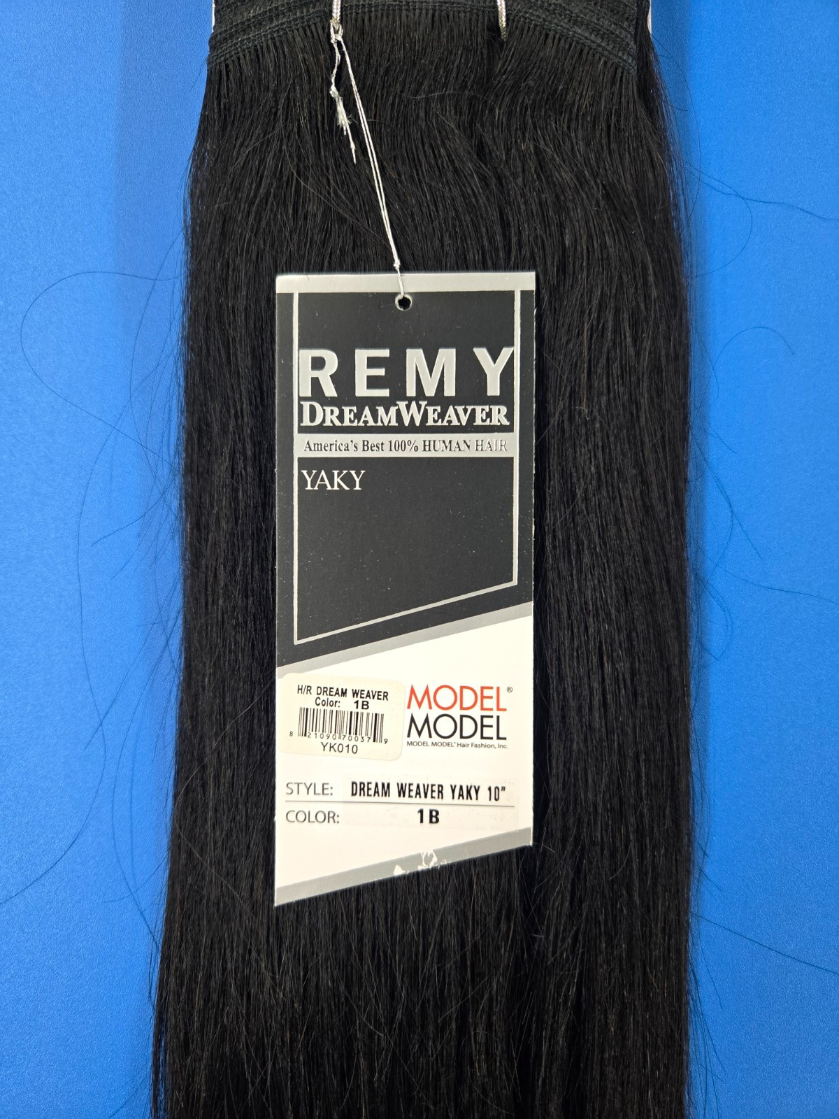 ModelModel Remy DreamWeaver Yaky 100% Human Hair Extension 10″-1B