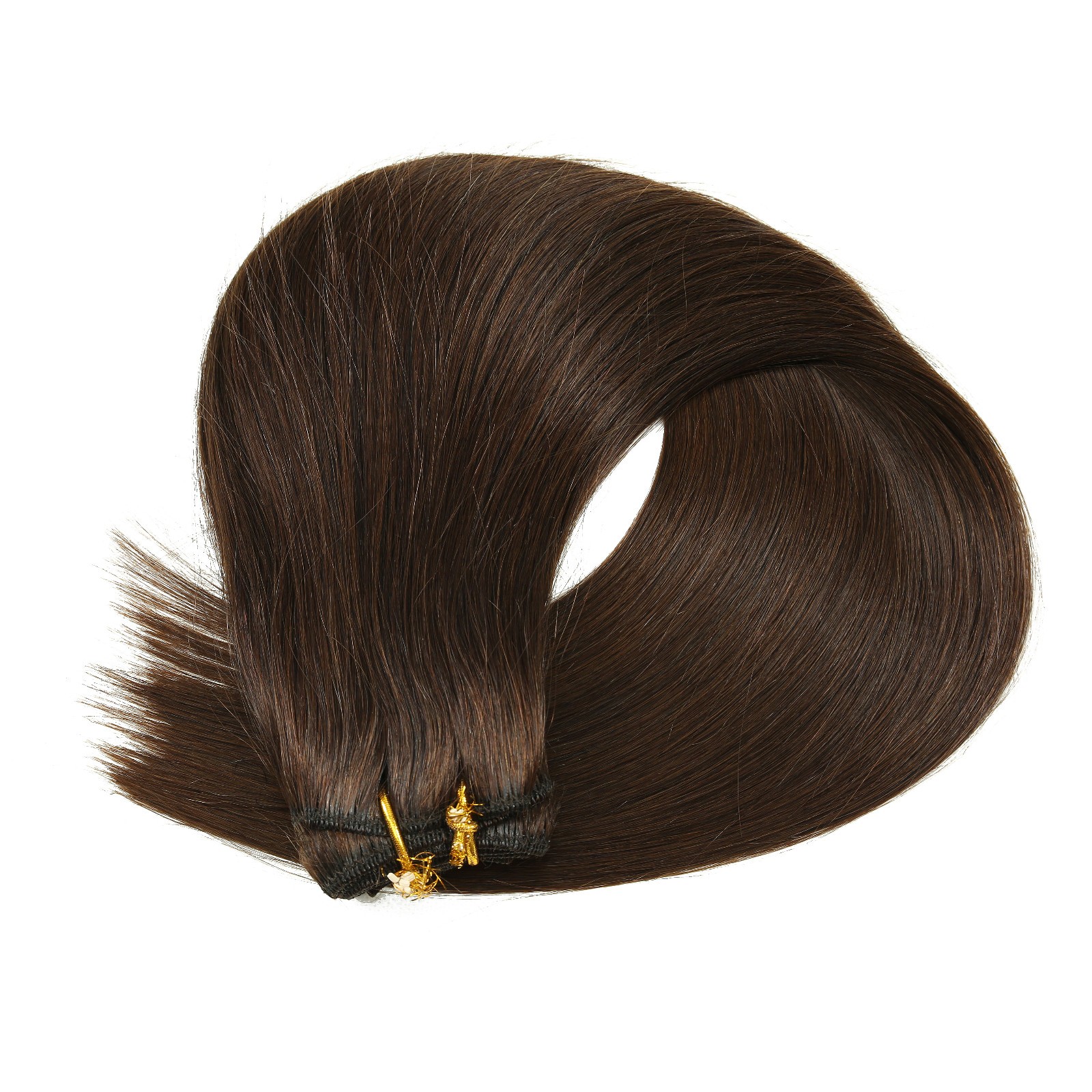 Double Weft Human Hair Extensions Sew in Weft Human Hair Weaves Highlight Colors
