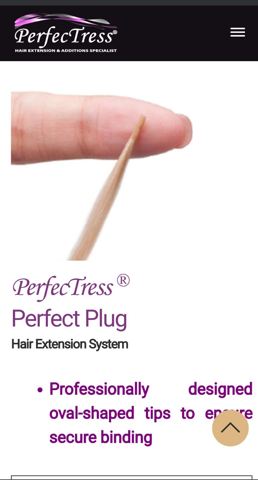 PerfecTress Remy Hair Plugs 14″ Off Black (#1B) 25x Lot Of 10pks Natural Body